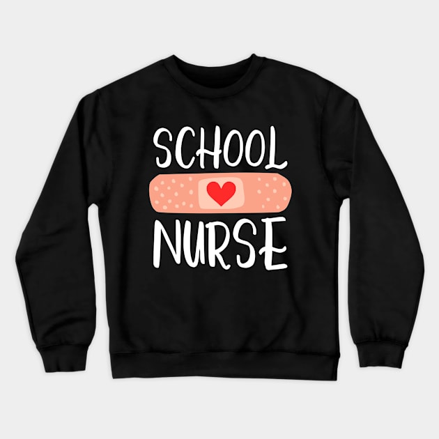 School nurse gift Crewneck Sweatshirt by kapotka